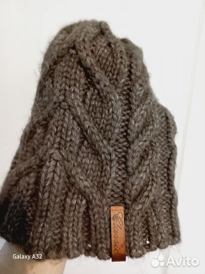 Норковая кепка женская