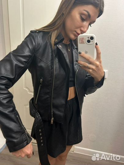 Кожаная куртка косуха
