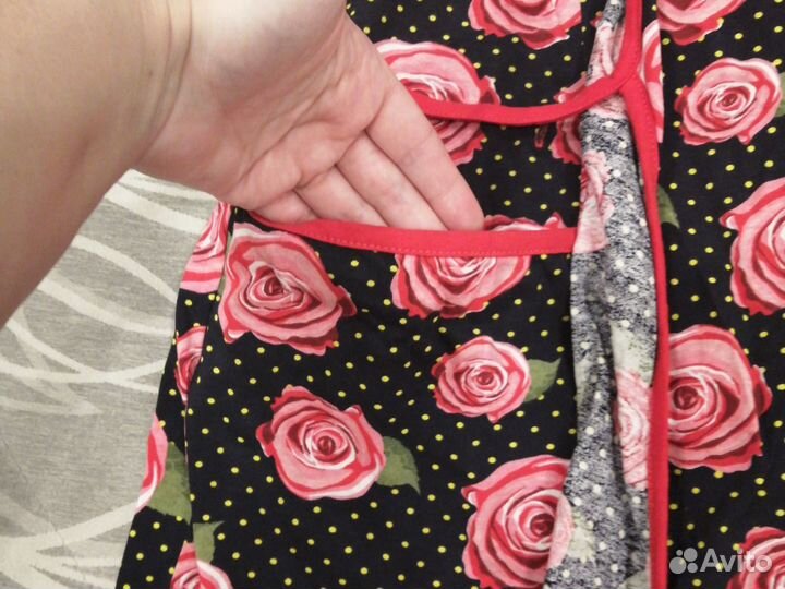 Халат женский новый 50 размер на запах