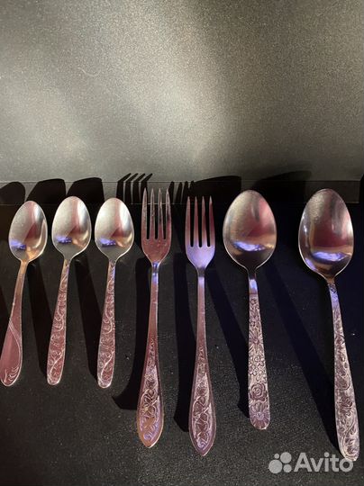 Приборы столовые СССР нержавейка