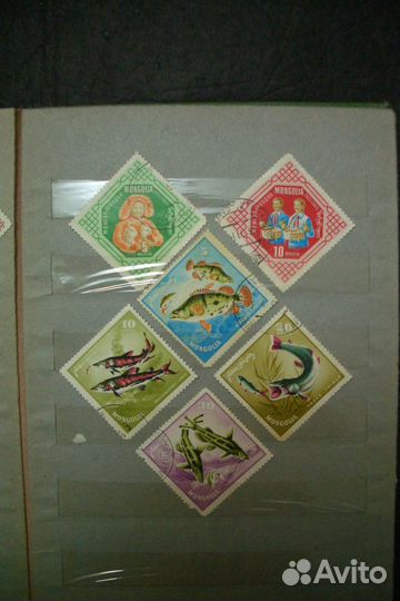 Марки Монголии