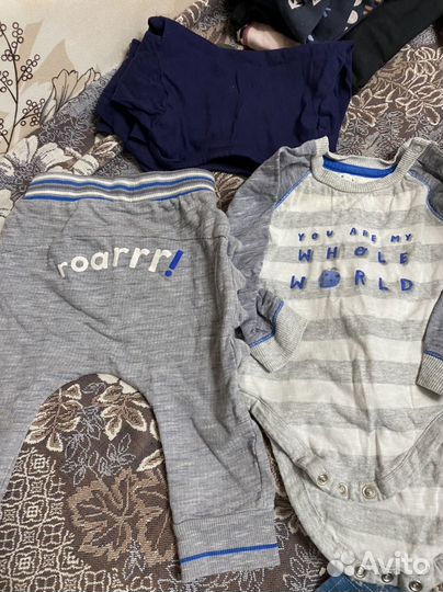 Боди футболка Mothercare 68 74 80