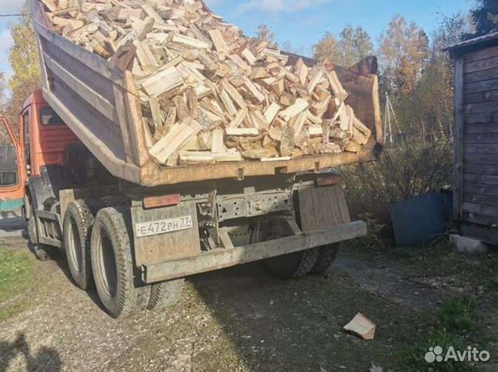 Дрова. Колотые