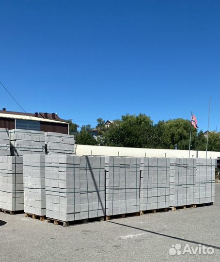 Пеплоблок М35 390х190х190