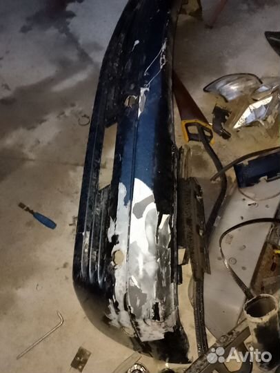 Бампер мерс 140 передний рест