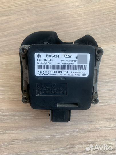 Радар адаптивного круиз-контроля Audi A4