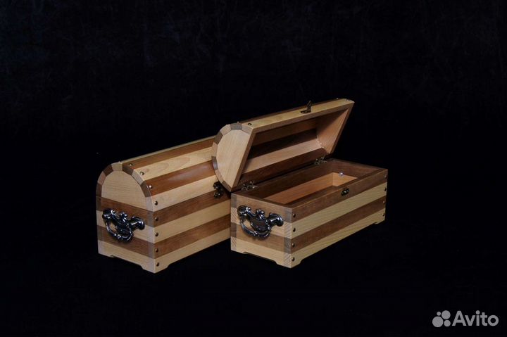 Деревянные шкатулки ручной работы