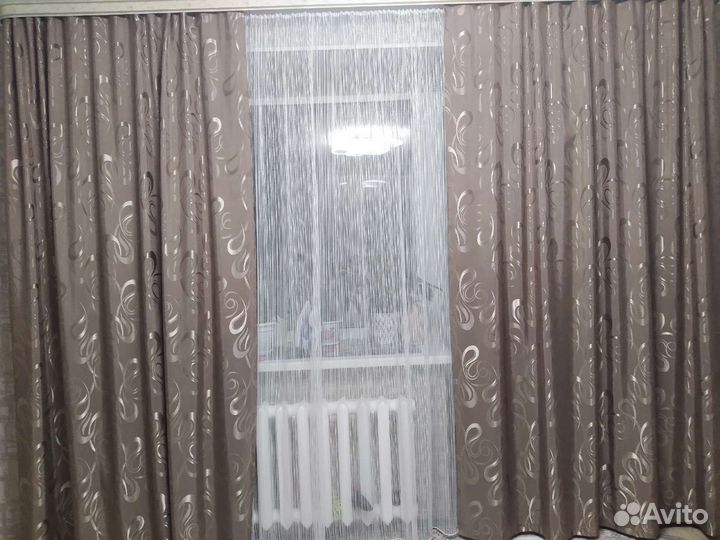 Шторы и тюль бу