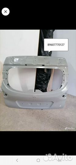 Крышка багажника renault kaptur оригинал