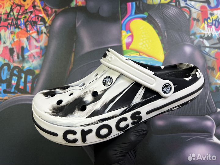 Crocs сабо градиент