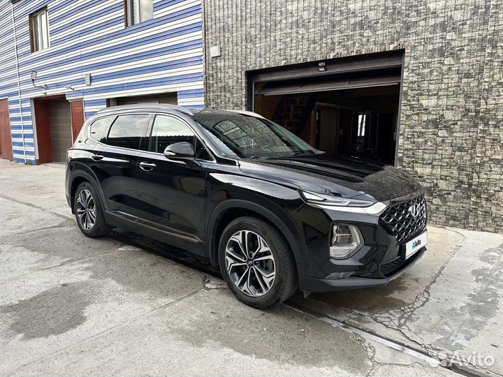 Hyundai Santa Fe 3.5 AT, 2020, битый, 47 000 км