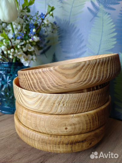 Тарелки из дерева