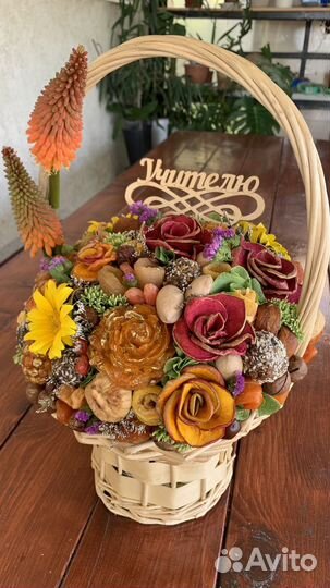 Съедобный букет учителю, воспитателю