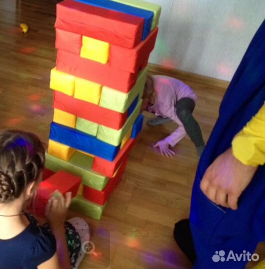 Поролоновая дженга