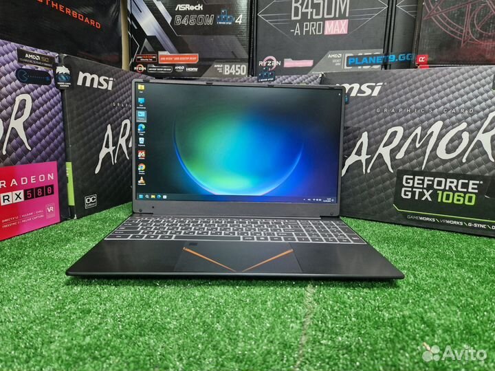 Новый ноутбук с отпечатком пальца