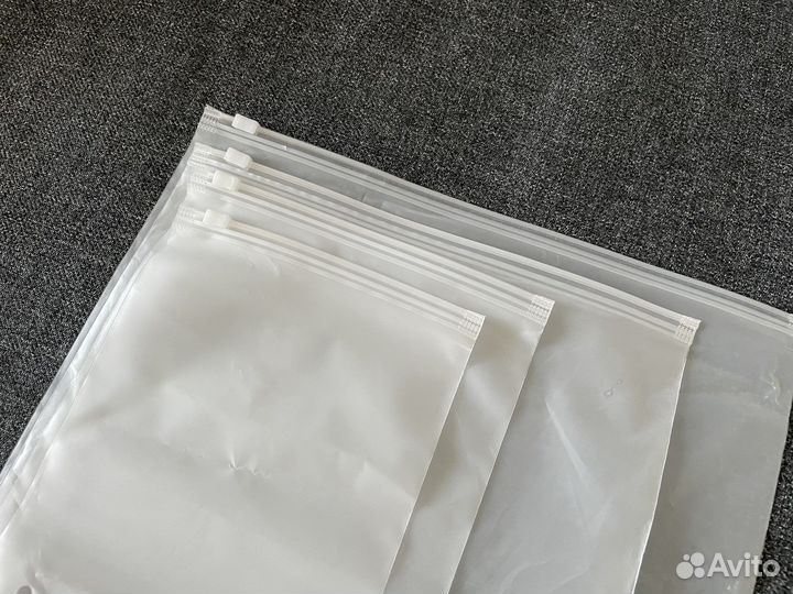 Пакеты зип лок с бегунком любые размеры
