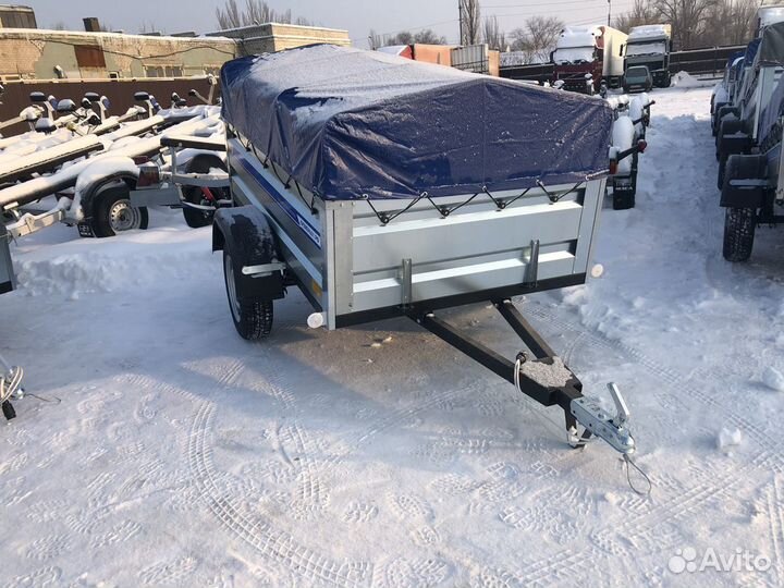 Прицеп Кремень с размером кузова 2,0 х 1,3 борт 50