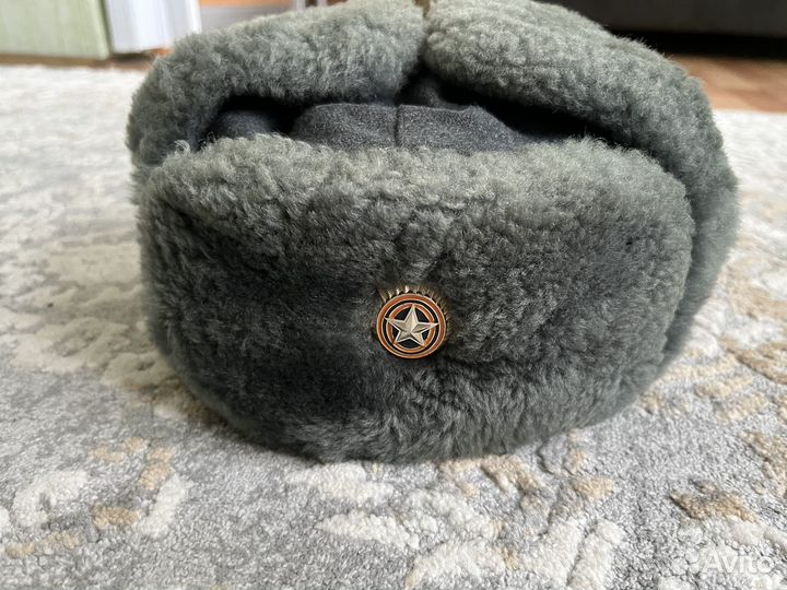 Шапка ушанка военная