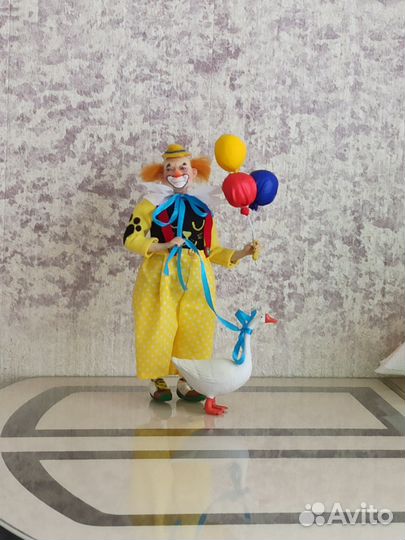 Интерьерная игрушка клоун