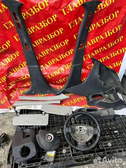 Пластик салона на рено логан