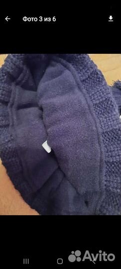 Шапка для мальчика 52