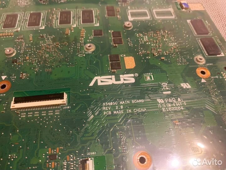 Материнская плата Asus X540SC N3700/4/810M