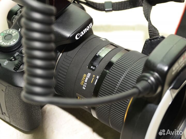 Canon 600D/Sigma 105mm macro для дентальной съемки