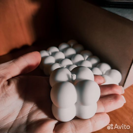 Ароматическая свеча ручной работы