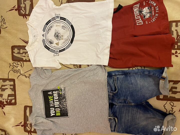 Вещи пакетом на мальчика 140, 146