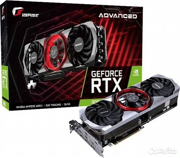 Видеокарта rtx 3080 ti colorful advanced oc