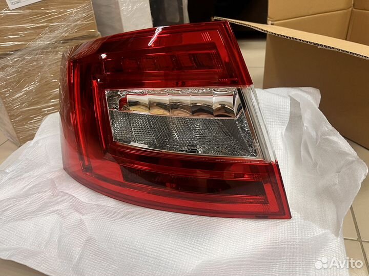 Фонарь задний skoda octavia 13-17 диодный