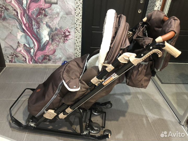 Коляска санки Ника 7-8К