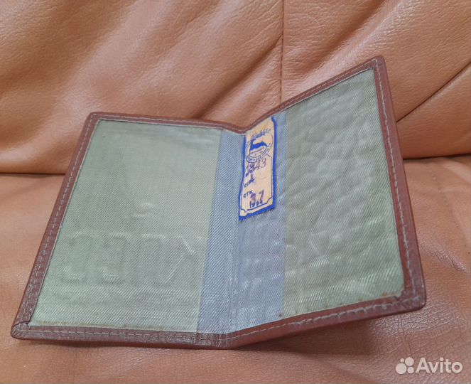 Чехол для партбилета. кпсс. Новый. 1954