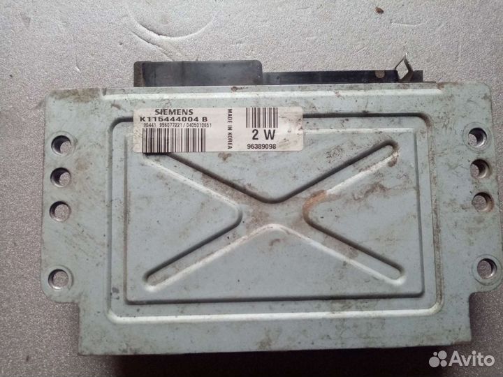 Блок управления двигателем Daewoo Matiz