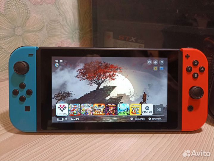 Nintendo switch прошитая + игры