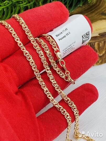 Золотые полновесеые цепи Нонна в ассортименте
