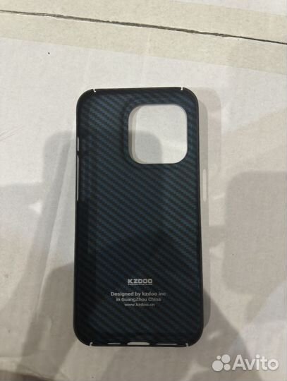 Чехол на iPhone 15 pro kzdoo и hoco