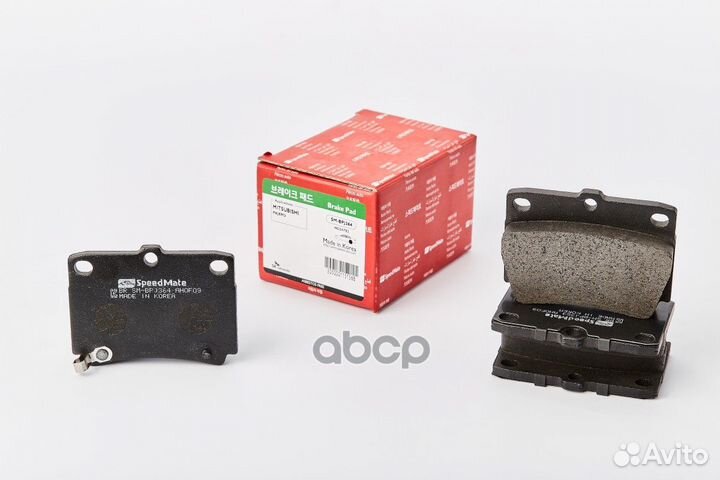 Колодки зад. mitsubishi (pajero II) SM-BPJ364 S