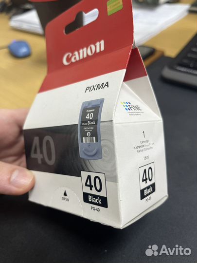 Картридж Canon pg 40