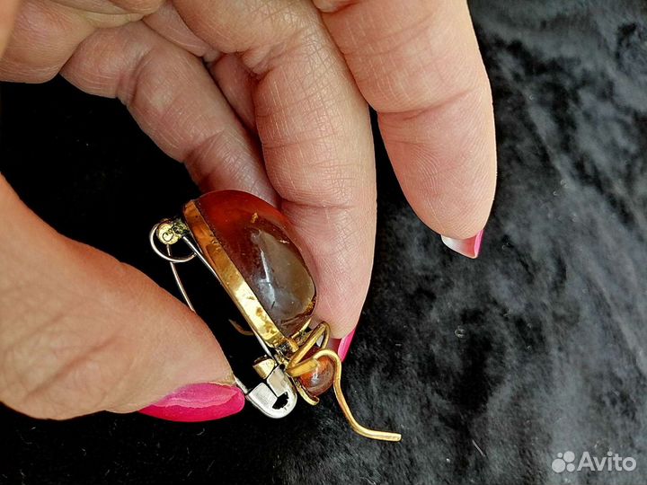 Винтажная брошь СССР 