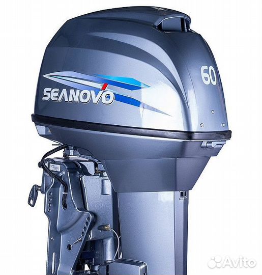 Лодочный мотор seanovo SN60ffel-T(электроподъем)
