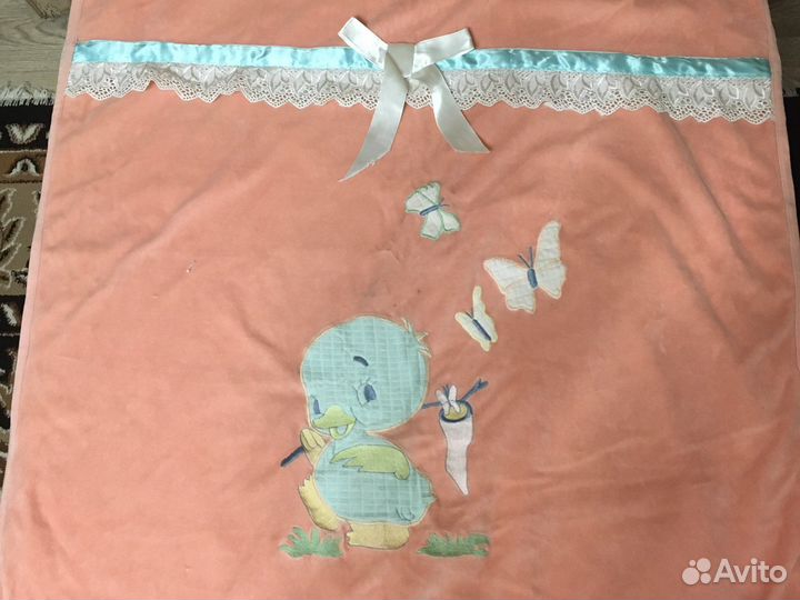 Детский плед утепленный