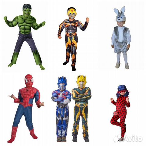 Новогодние карнавальные костюмы