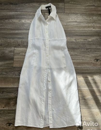 Сарафан льняное платье