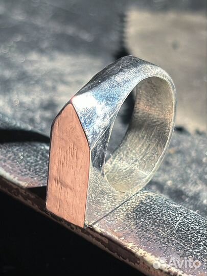 Серебряная печатка тяжелая