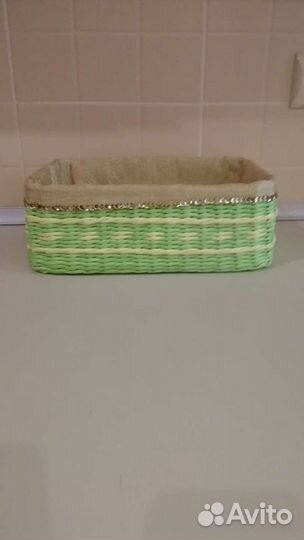 Корзинка плетенная ручной работы