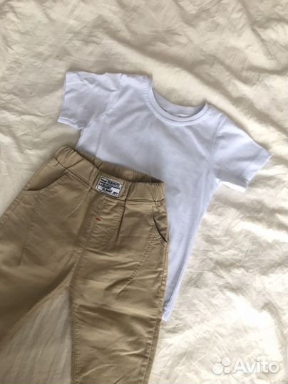 Пакет одежды для мальчика H&M и др 74-86 бу