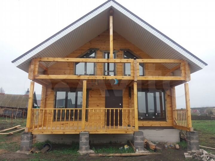 Дом 110 м² на участке 9 сот.