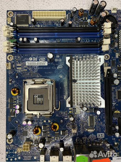 Мат плата intel btdp730001QR сокет LGA775