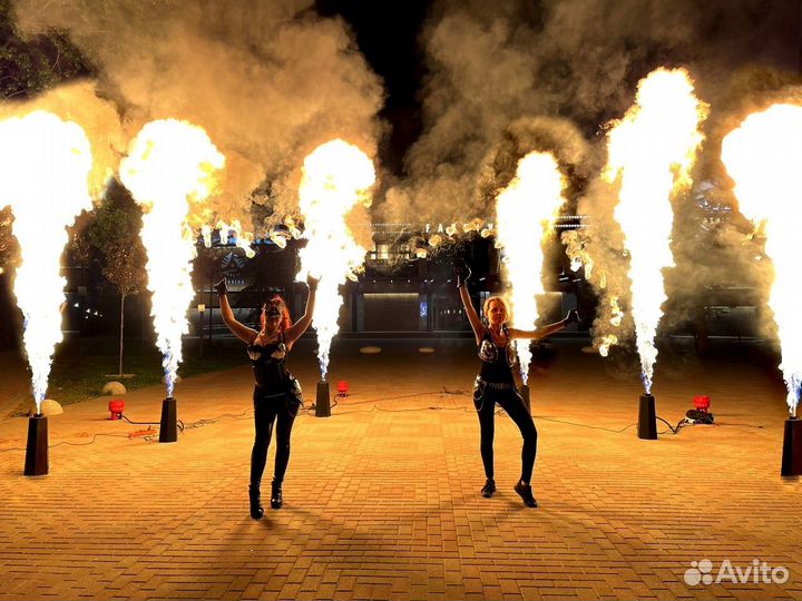 Фаершоу. Огненное шоу Орёл